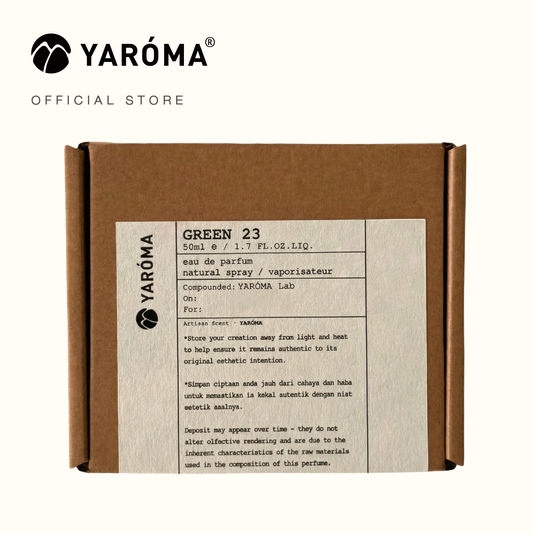 YAROMA GREEN 23 Eau de Parfum | Fresh Citrus & Basil Fragrance