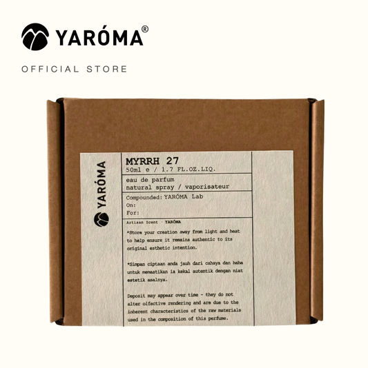 YAROMA MYRRH 27 Eau de Parfum | Warm Spice & Woods Fragrance