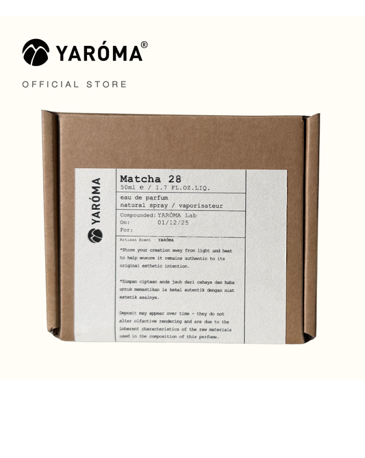 YAROMA Fragrance Matcha 28 Eau De Parfum 50 ML