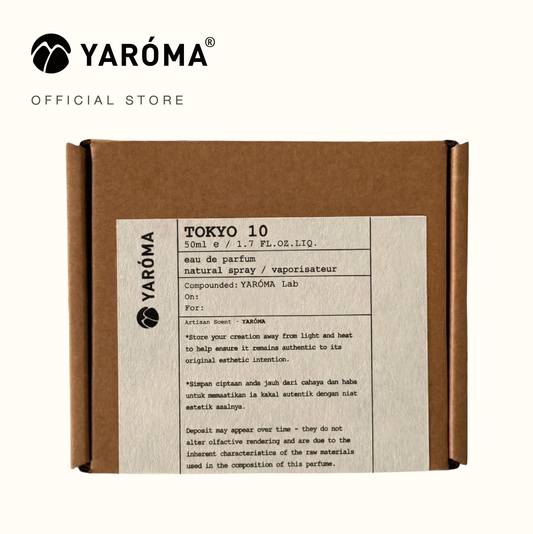 YAROMA TOKYO 10 Eau de Parfum | Smoky Guaiac Wood Fragrance