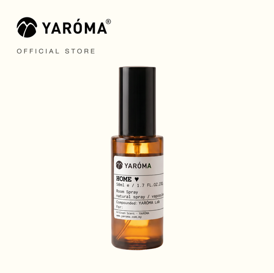 YAROMA HOME Room Spray 50mL | Vibrant Citrus & Green Woods