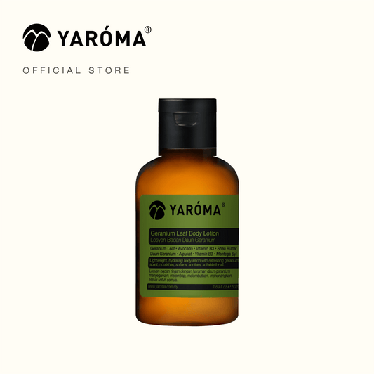YAROMA Geranium Leaf Botanical Body Lotion 50ml travel size
