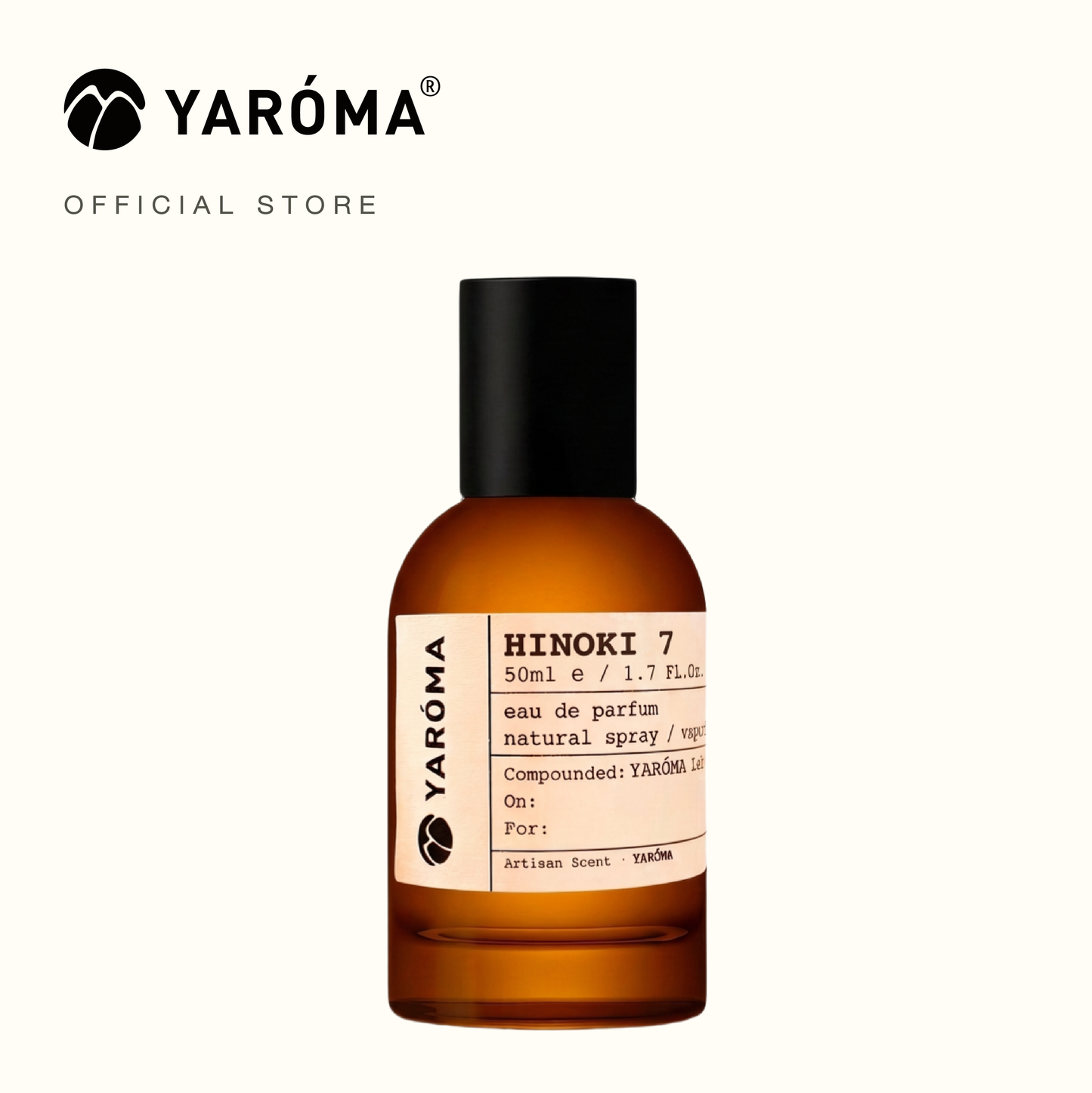 YAROMA HINOKI 7 Eau de Parfum | Smoky Cypress Wood Fragrance