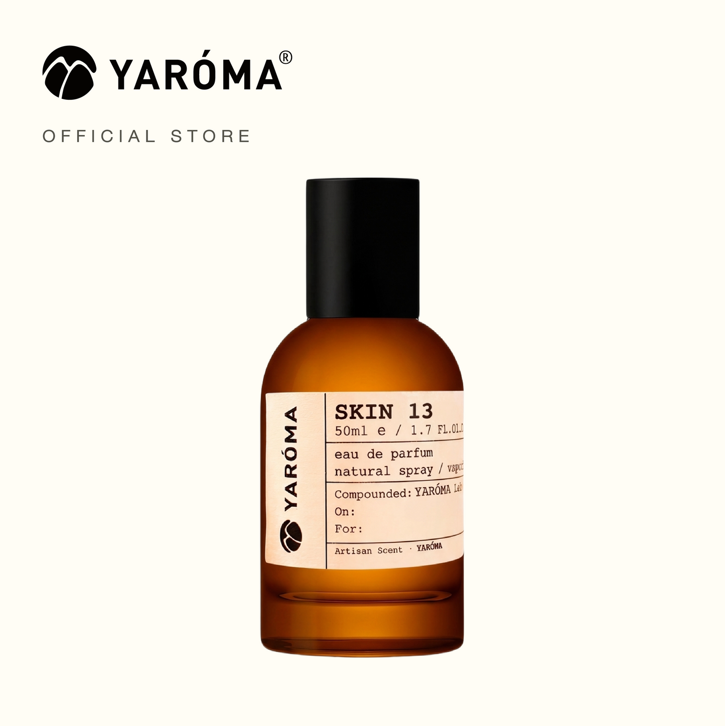 YAROMA SKIN 13 Eau de Parfum | Clean Musk Fragrance