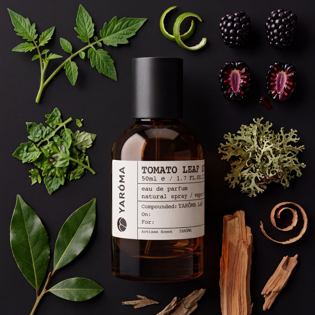 YAROMA TOMATO LEAF 17 Eau de Parfum | Green Tomato Leaf & Blackberry Fragrance
