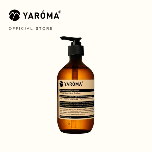 YAROMA Sandalwood Body Cleanser | Nourishing Luxury Shower Gel