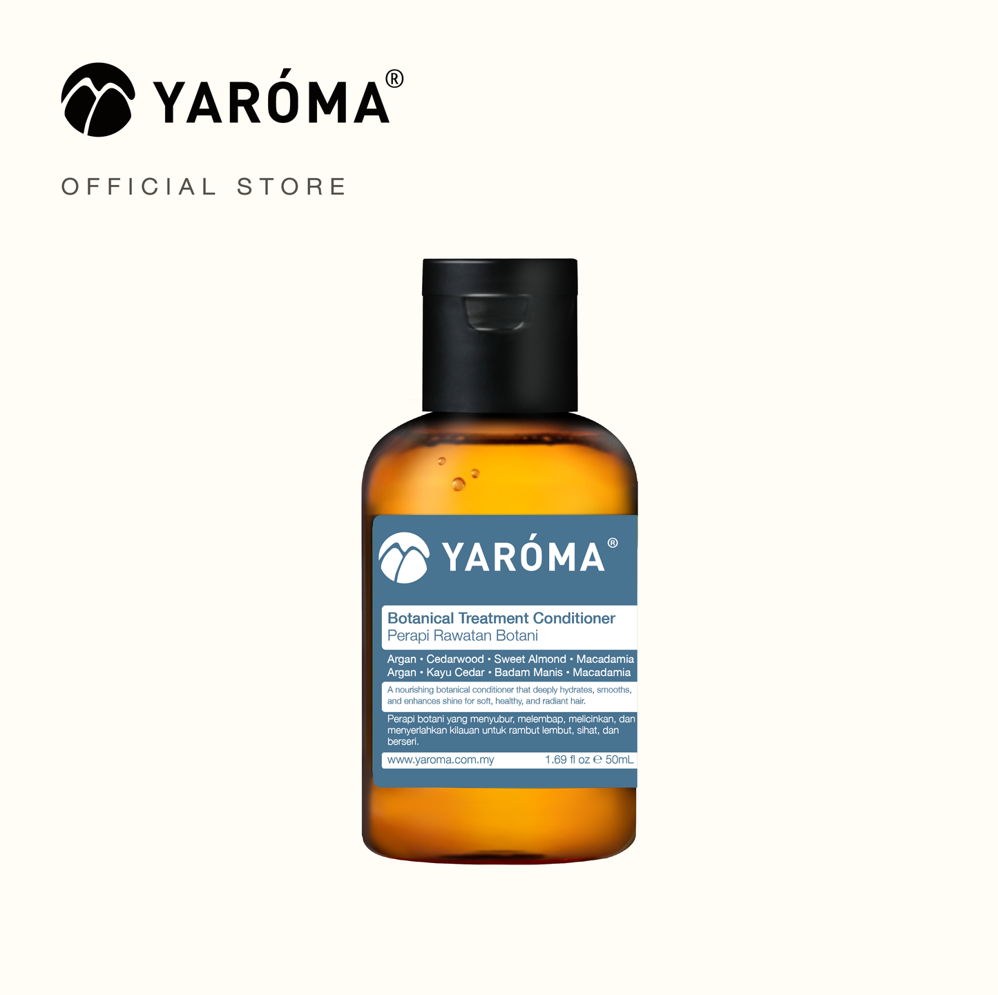YAROMA Botanical Treatment Conditioner Hydrating | Smoothing | Silicone-Free Natural Care