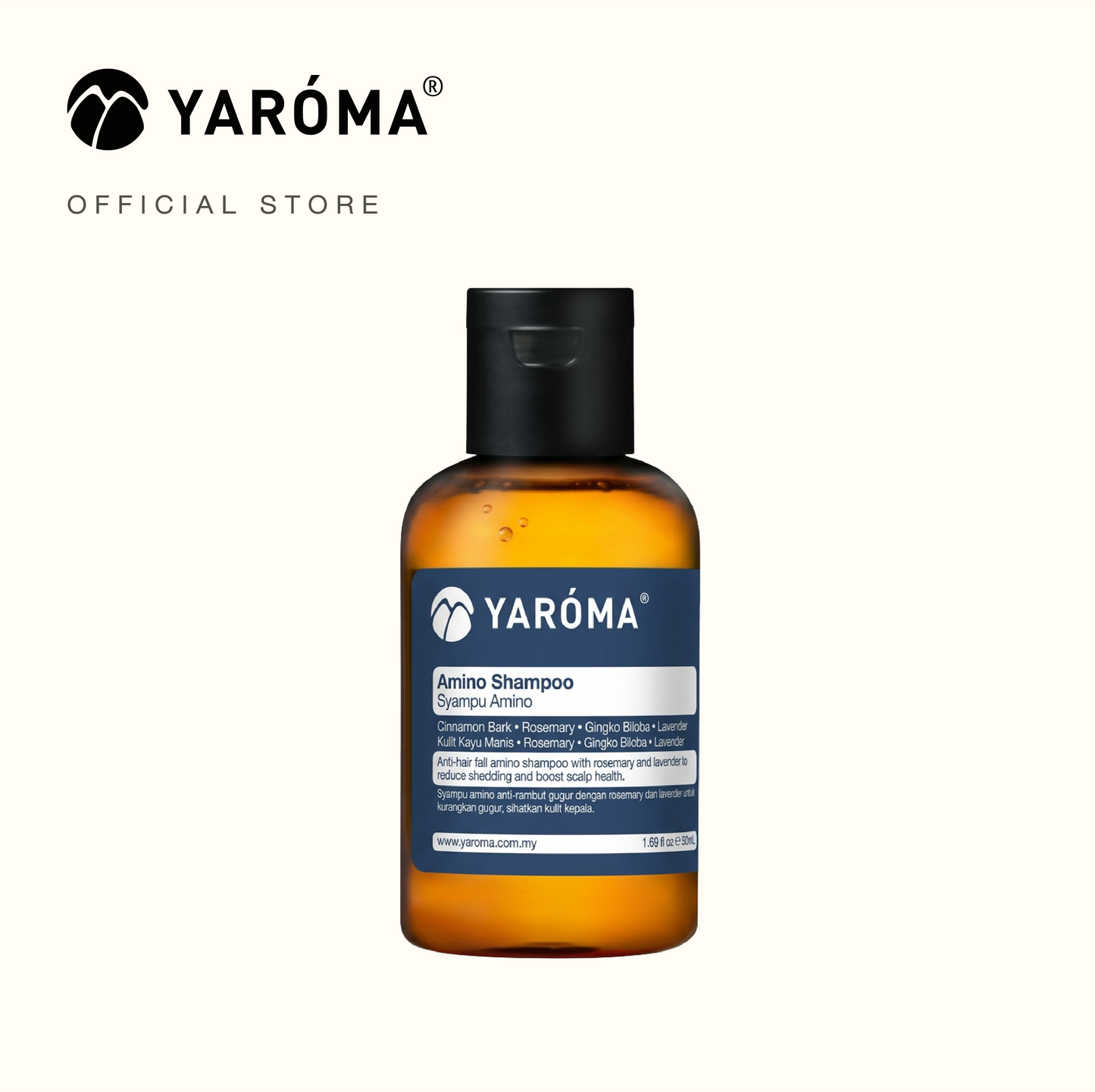 YAROMA Amino Shampoo | Hair Fall Control & Scalp Refresh