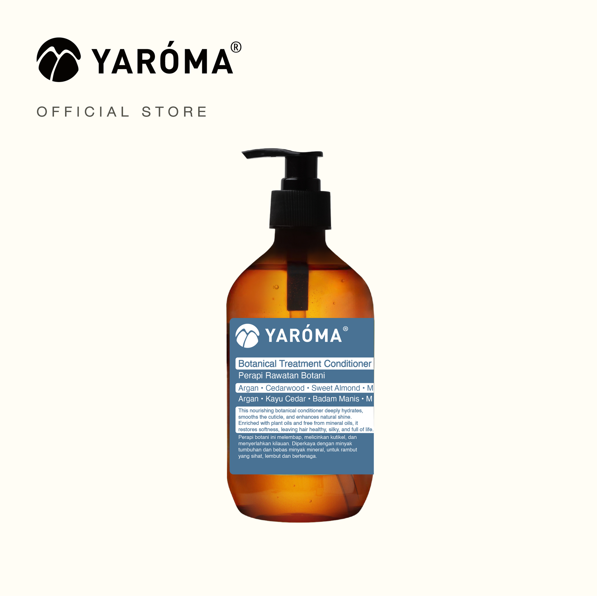 yaroma botanical treatment conditioner 300ml bottle front view